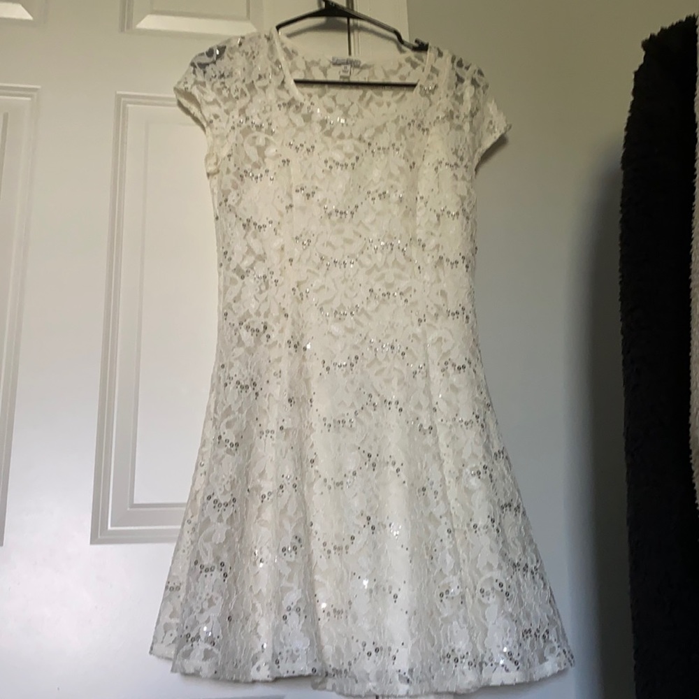 White dress